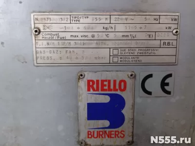 Водогрейный котел (б/у) Riello RTQ-5000  6,3 МВт. Продажа фото 3